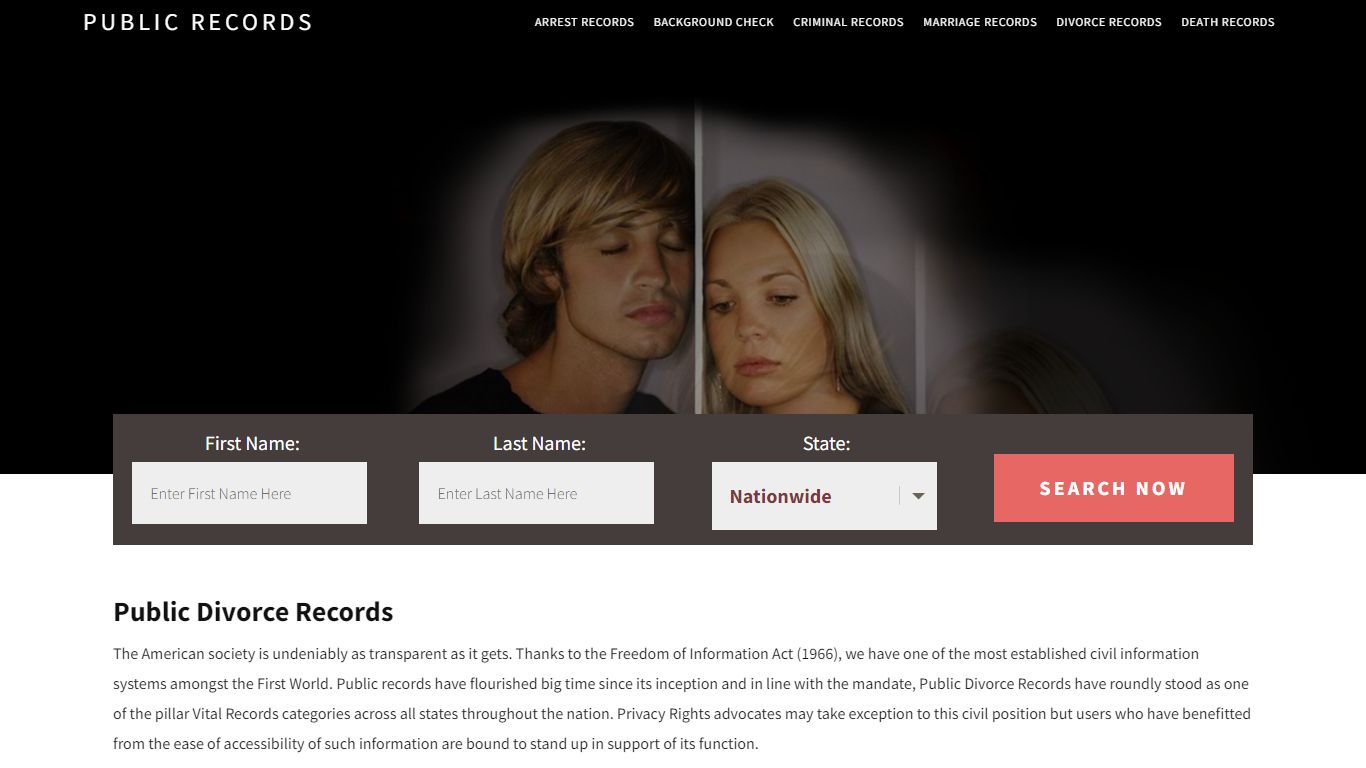 Public Divorce Records | Enter Name and Search. 14Days Free
